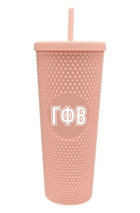 Gamma Phi Beta Studded Tumbler 1