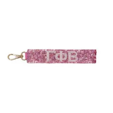 Gamma Phi Beta Sequin Wristlet 1