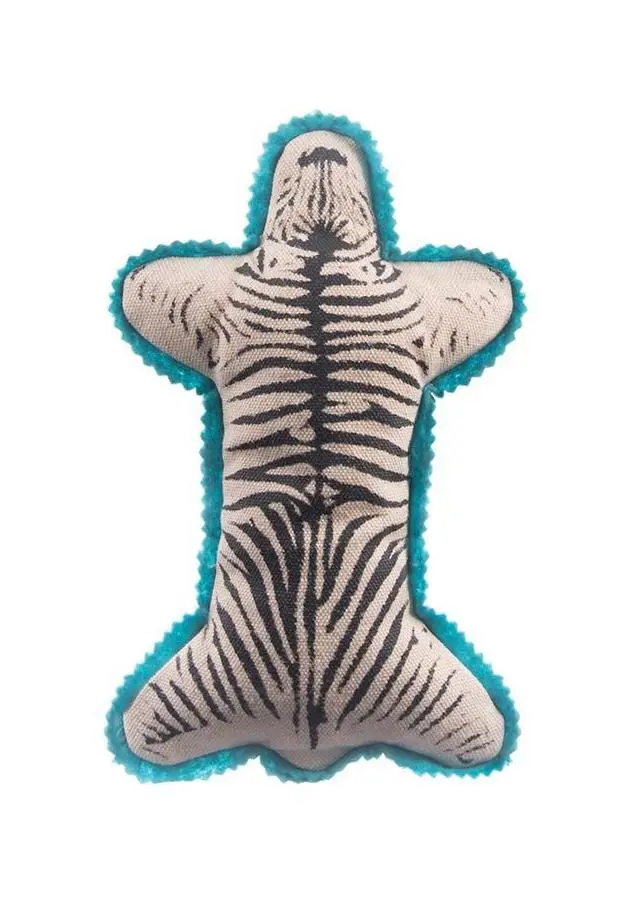 Harry Barker | Zebra Rug Canvas Toy 1