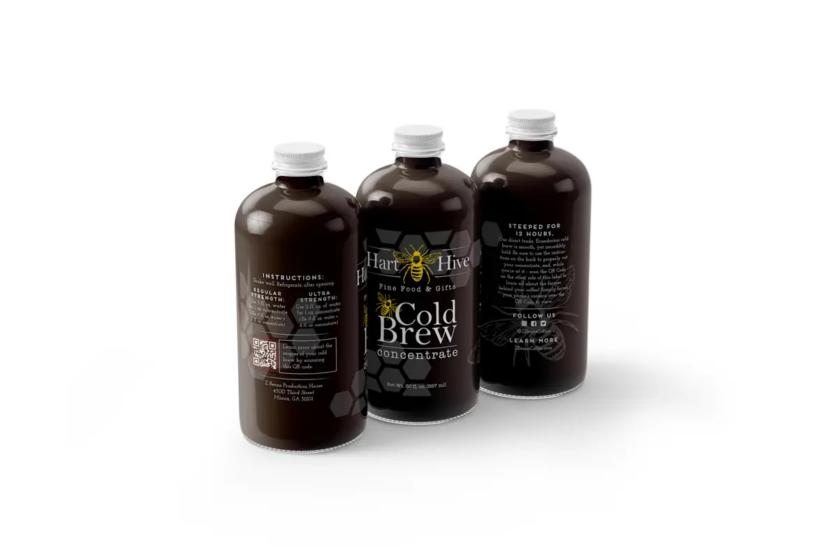Hart & Hive Cold Brew Concentrate - 12Ct 1
