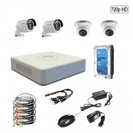 Hikvision 4Ch Cctv Diy Kit 1