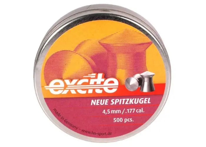 H&N 4.5Mm Excite Neue Spitzkugel 500Pcs Pellets 1