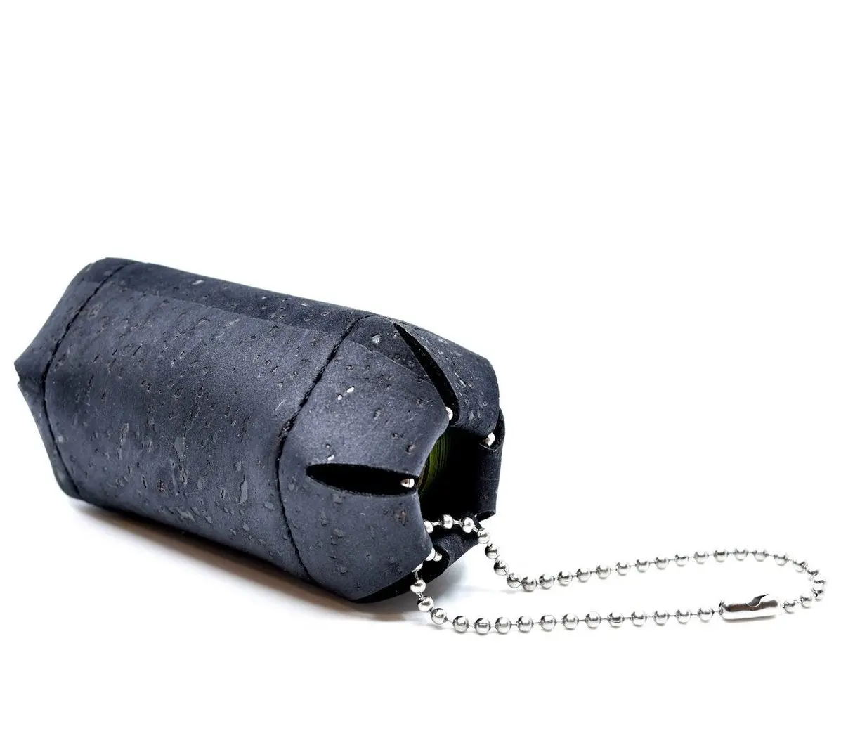 Hoadin | Cork Poop Bag Holder In Black 1