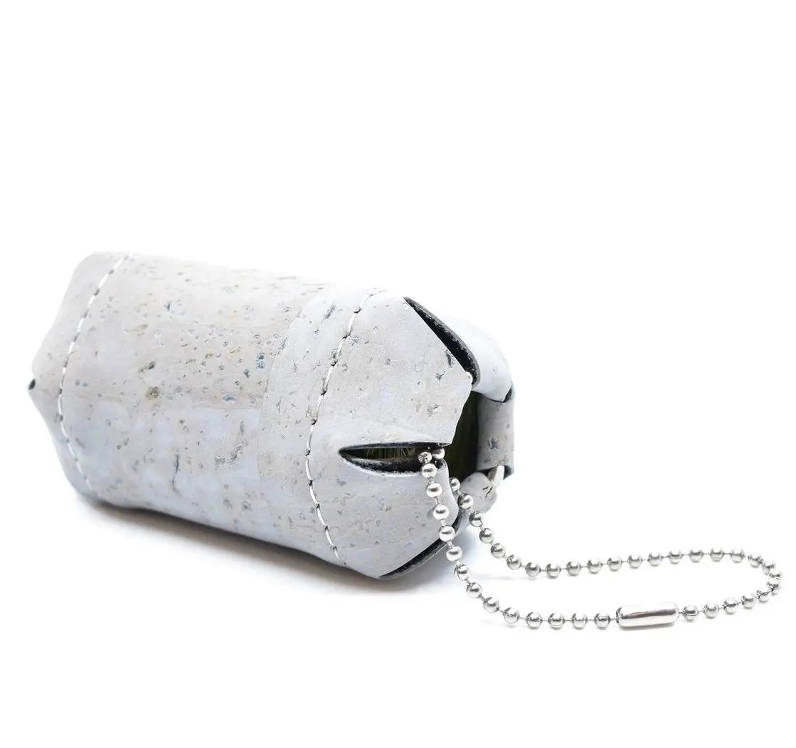 Cork Poop Bag Holder In Grey (Final Sale) 1