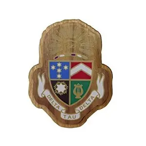 Delta Tau Delta Large Wood Crest 1