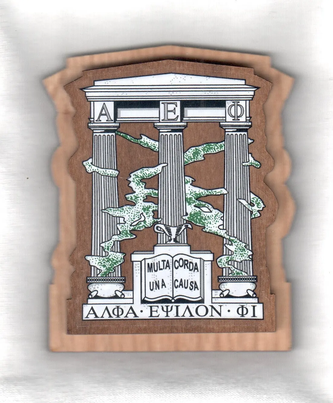 Alpha Epsilon Phi Large Wood Crest 1