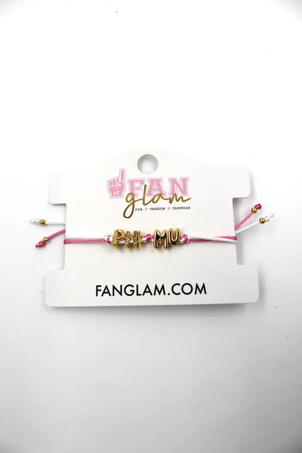 Phi Mu Bubble Bracelet 1