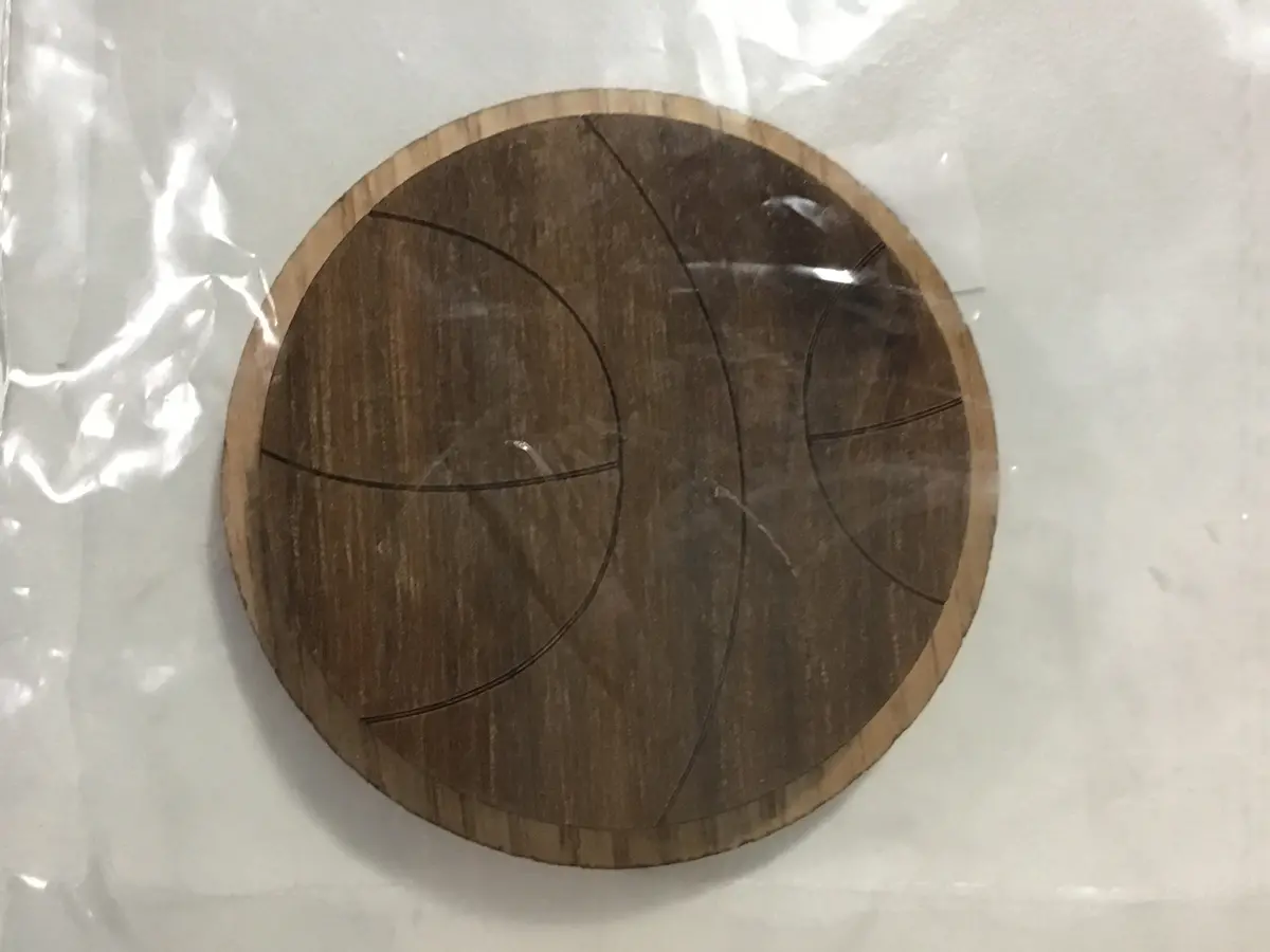 Basketball Oak-Backed Symbol 1