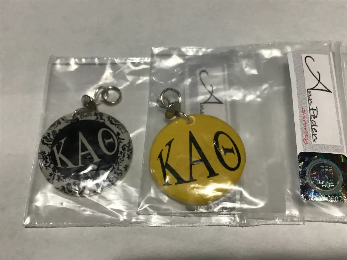 Kappa Alpha Theta Sorority Greek Letter Charm 1