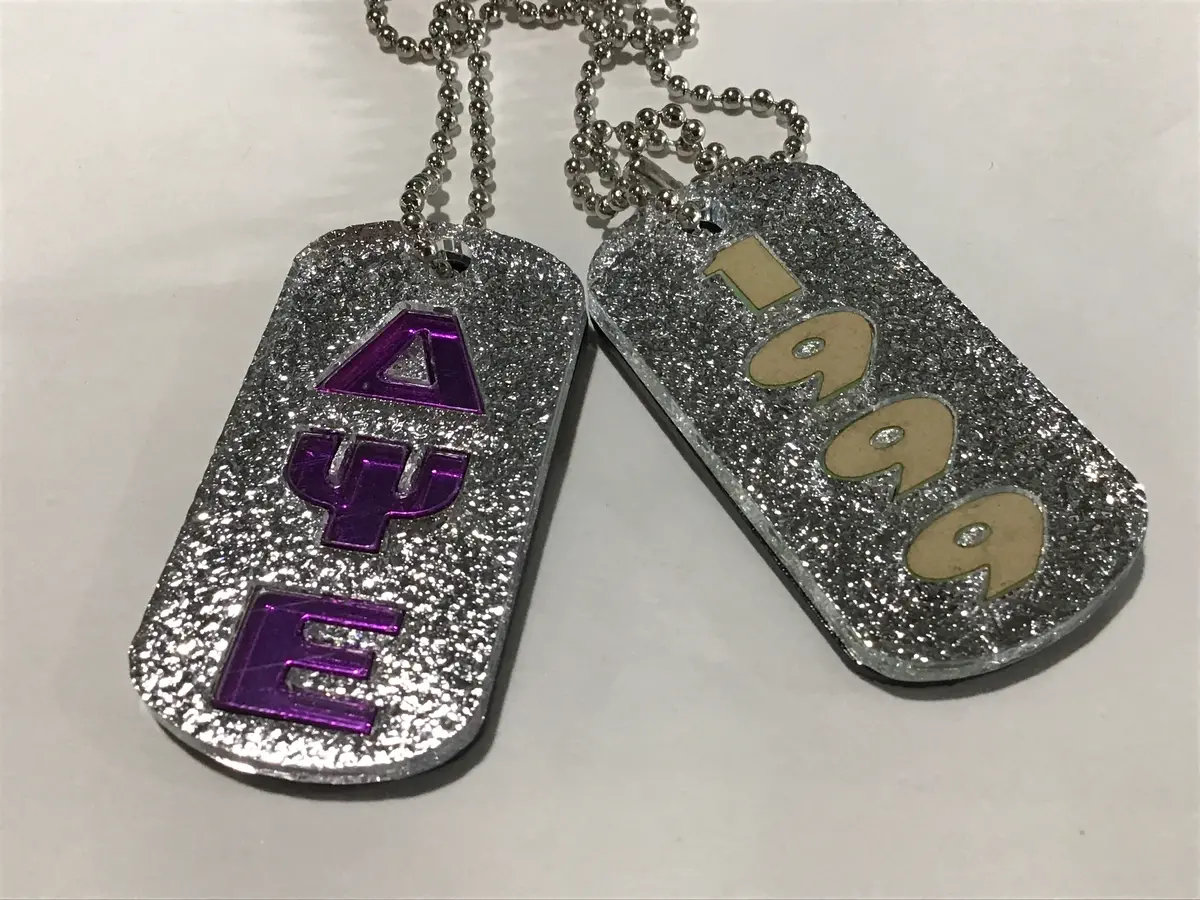 Delta Psi Epsilon Dog Tags - Discontinued 1