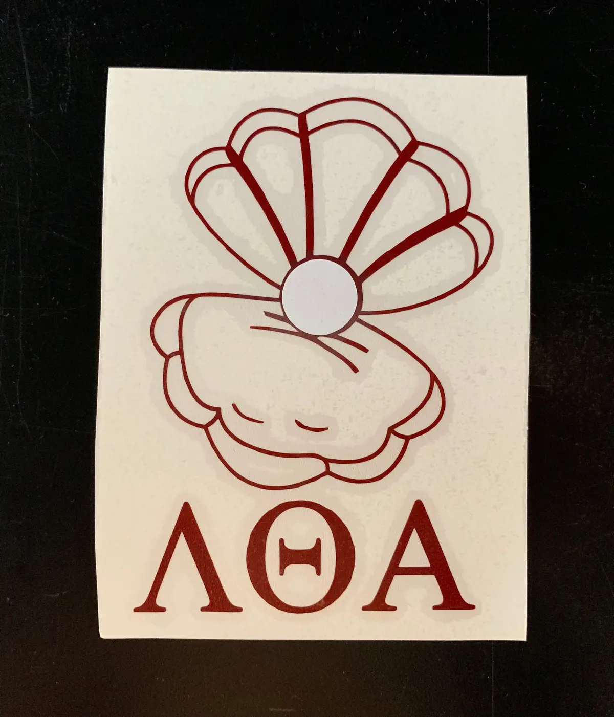 Lambda Theta Alpha Vinyl Decal 4