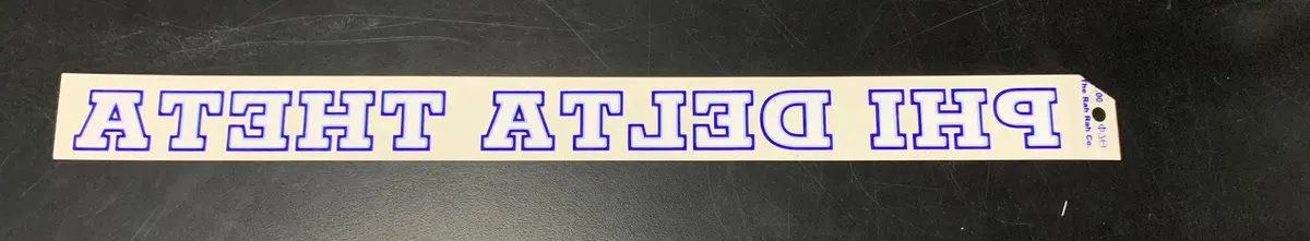 Phi Delta Theta Horizontal Decal 1