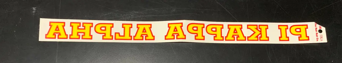 Pi Kappa Alpha Horizontal Decal 1