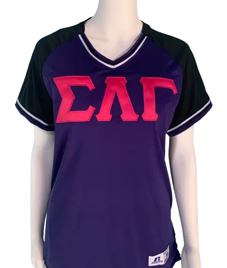 Sigma Lambda Gamma Ladies Classic V-Neck Jersey 1