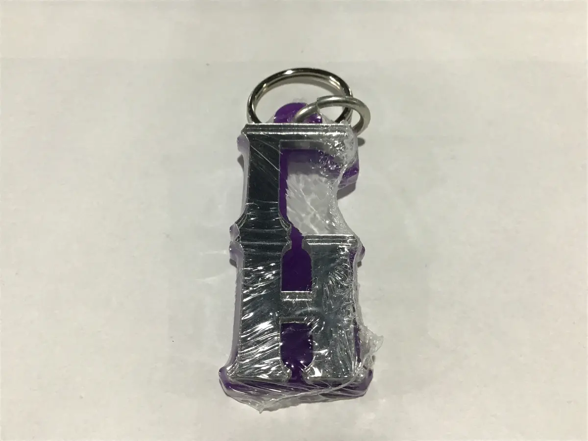 Gamma Eta Greek Letter Acrylic Keychain 1