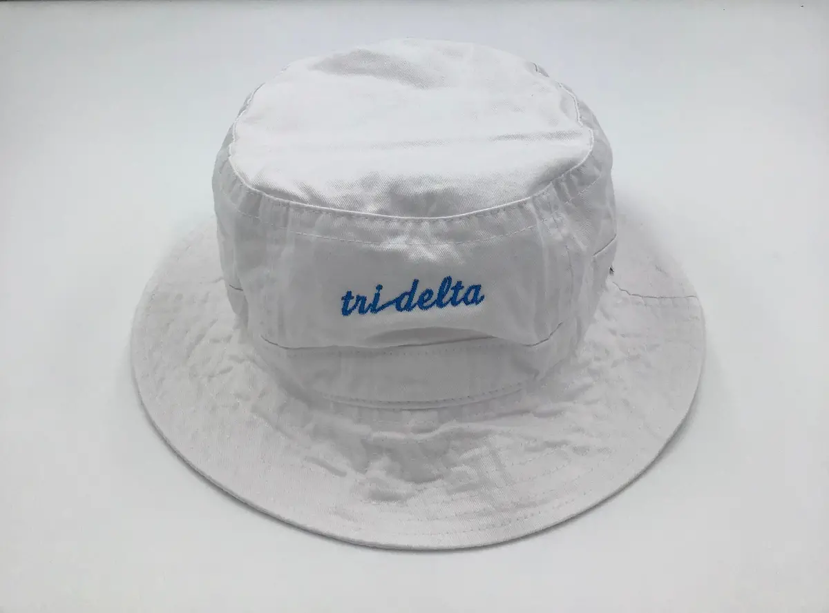 Delta Delta Delta Sorority Bucket Hat 1
