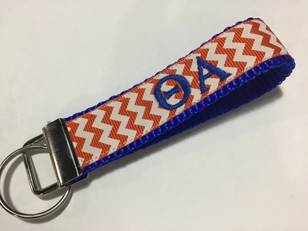 Theta Alpha Fob Keychain 1