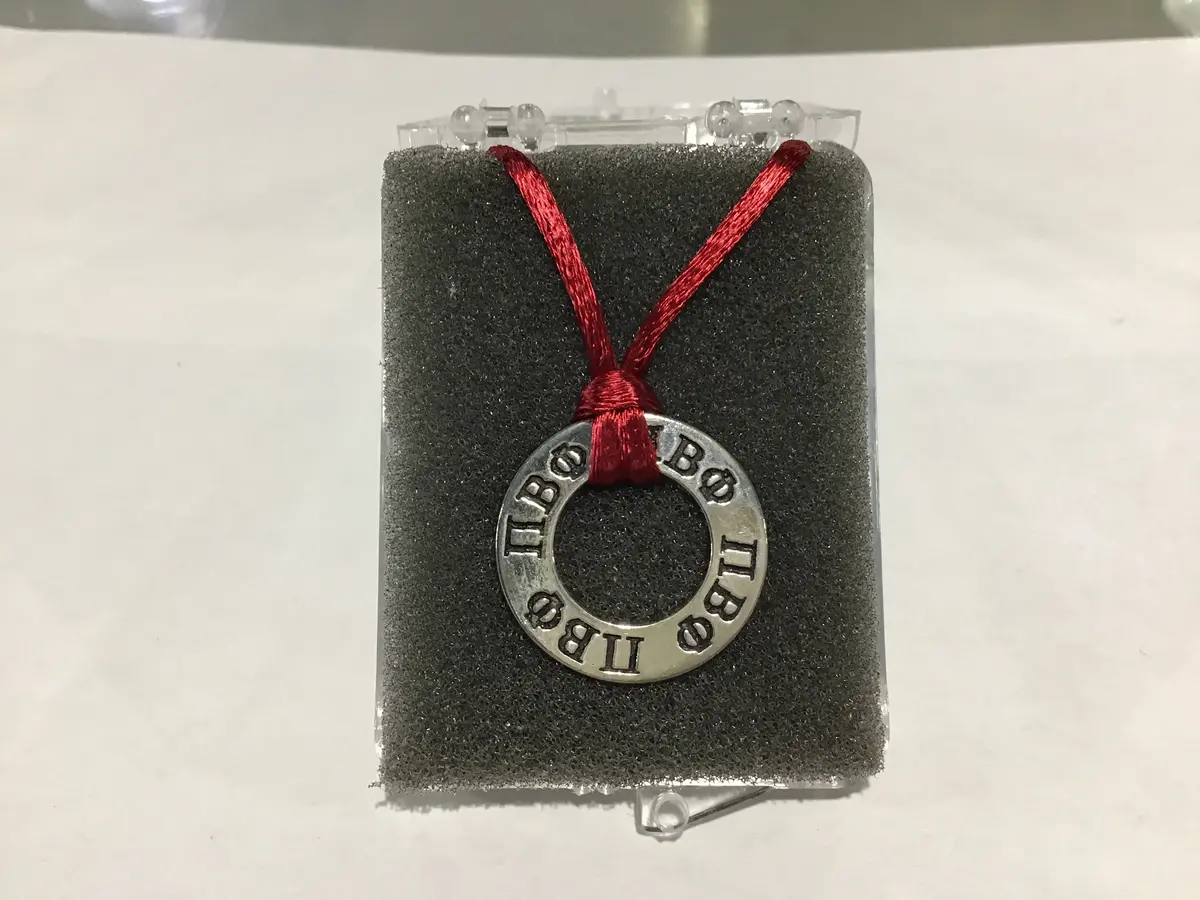 Pi Beta Phi Round Charm Necklace 1