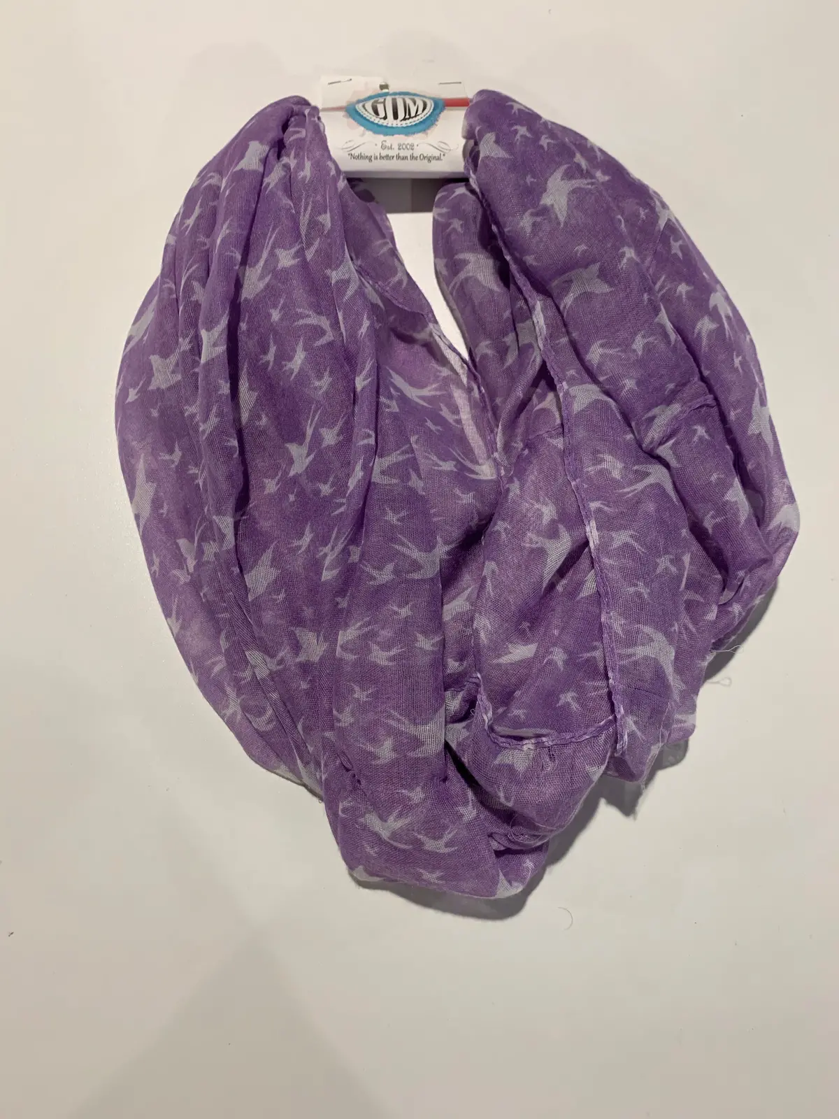 Patterned Infinity Scarf 8