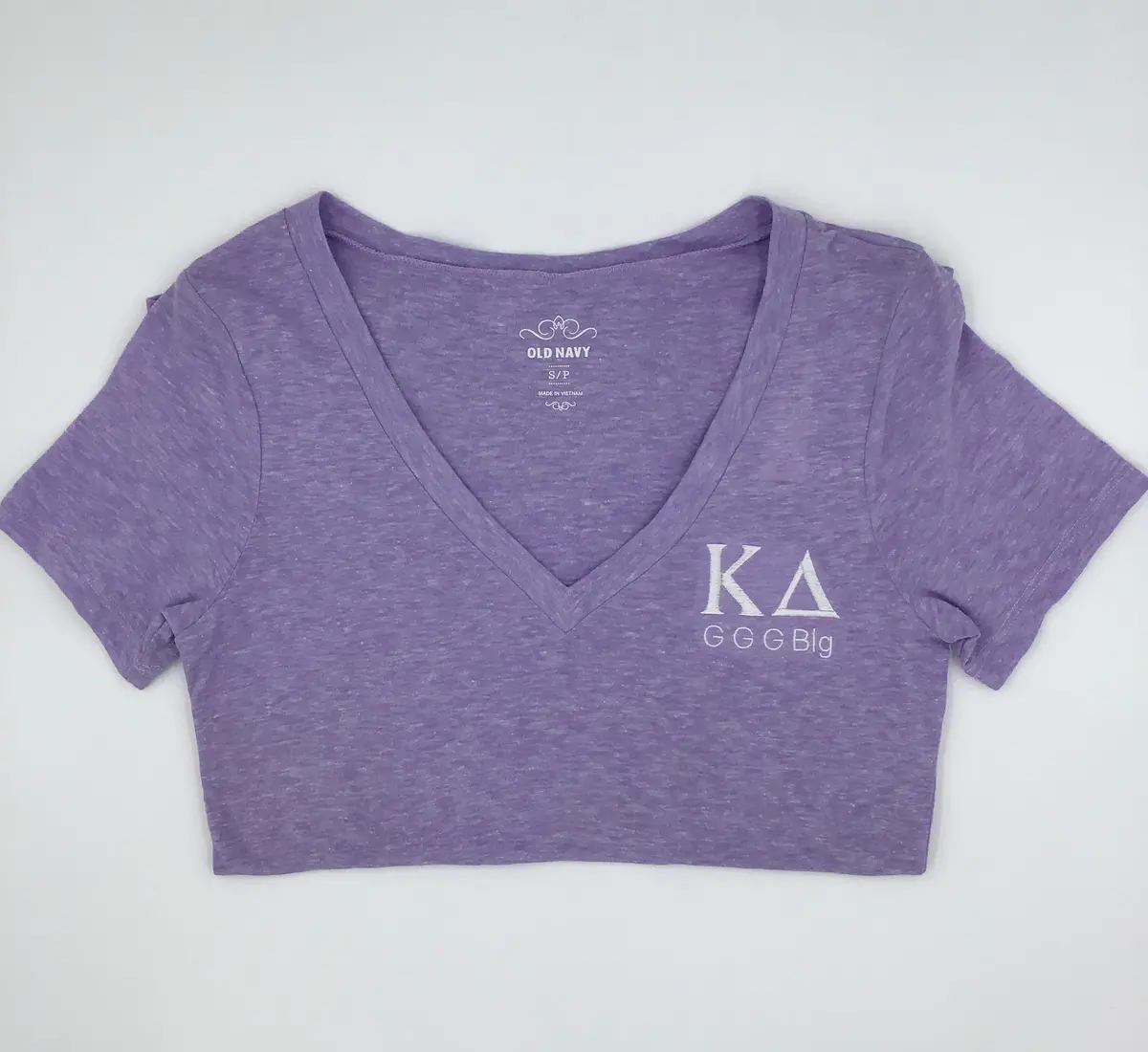 Kappa Delta Ggg Big V Neck Size Small -  Discontinued 1