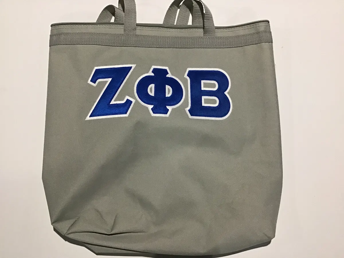 Zeta Phi Beta Greek Tote Bag 1