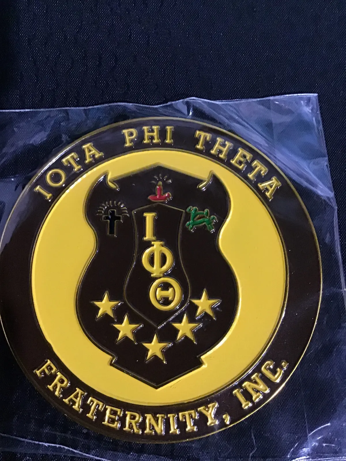 Iota Phi Theta Round Car Emblem 1