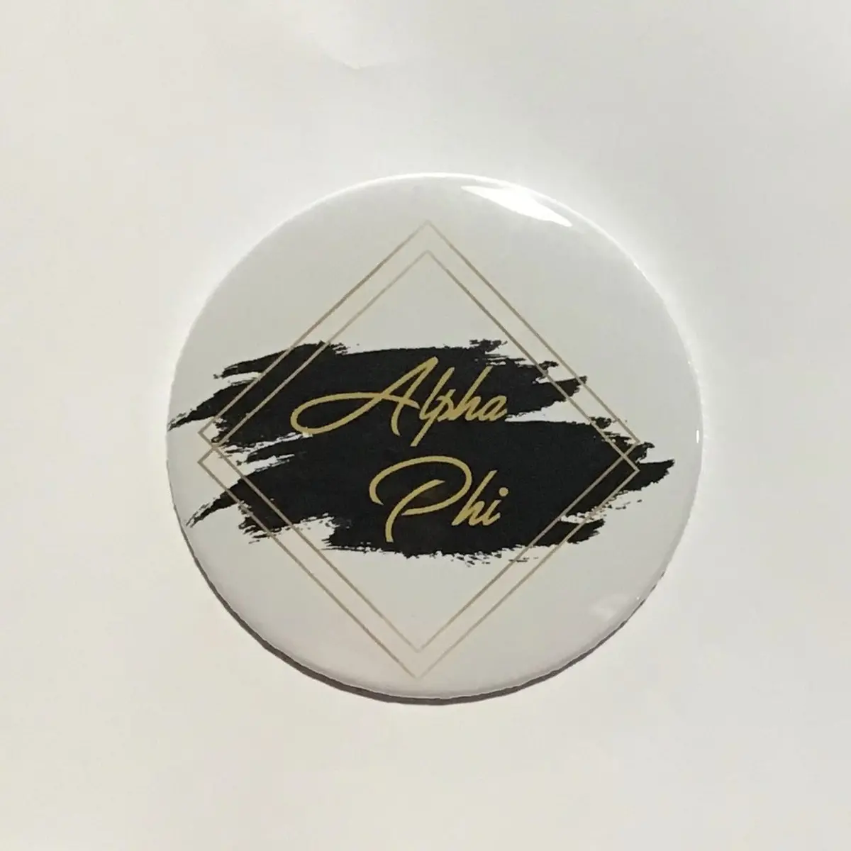 Alpha Phi Printed Button Watercolor Collection 1