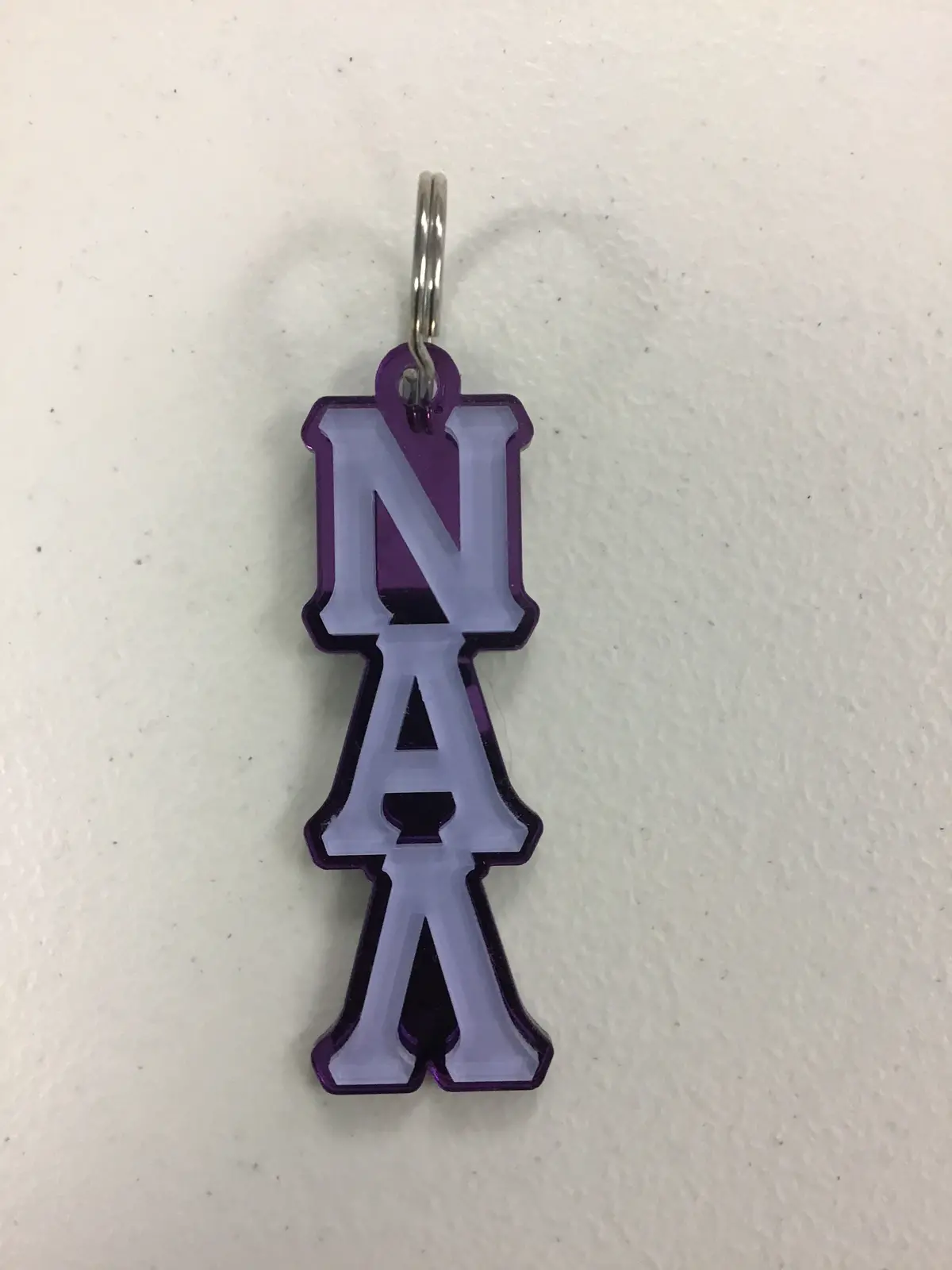 Nu Alpha Lambda Acrylic Keychain 1