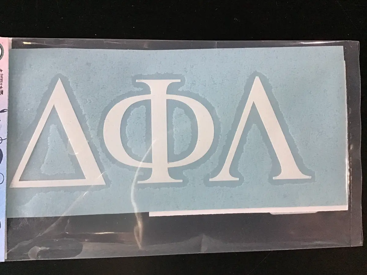 Delta Phi Lambda Vinyl Decal 1