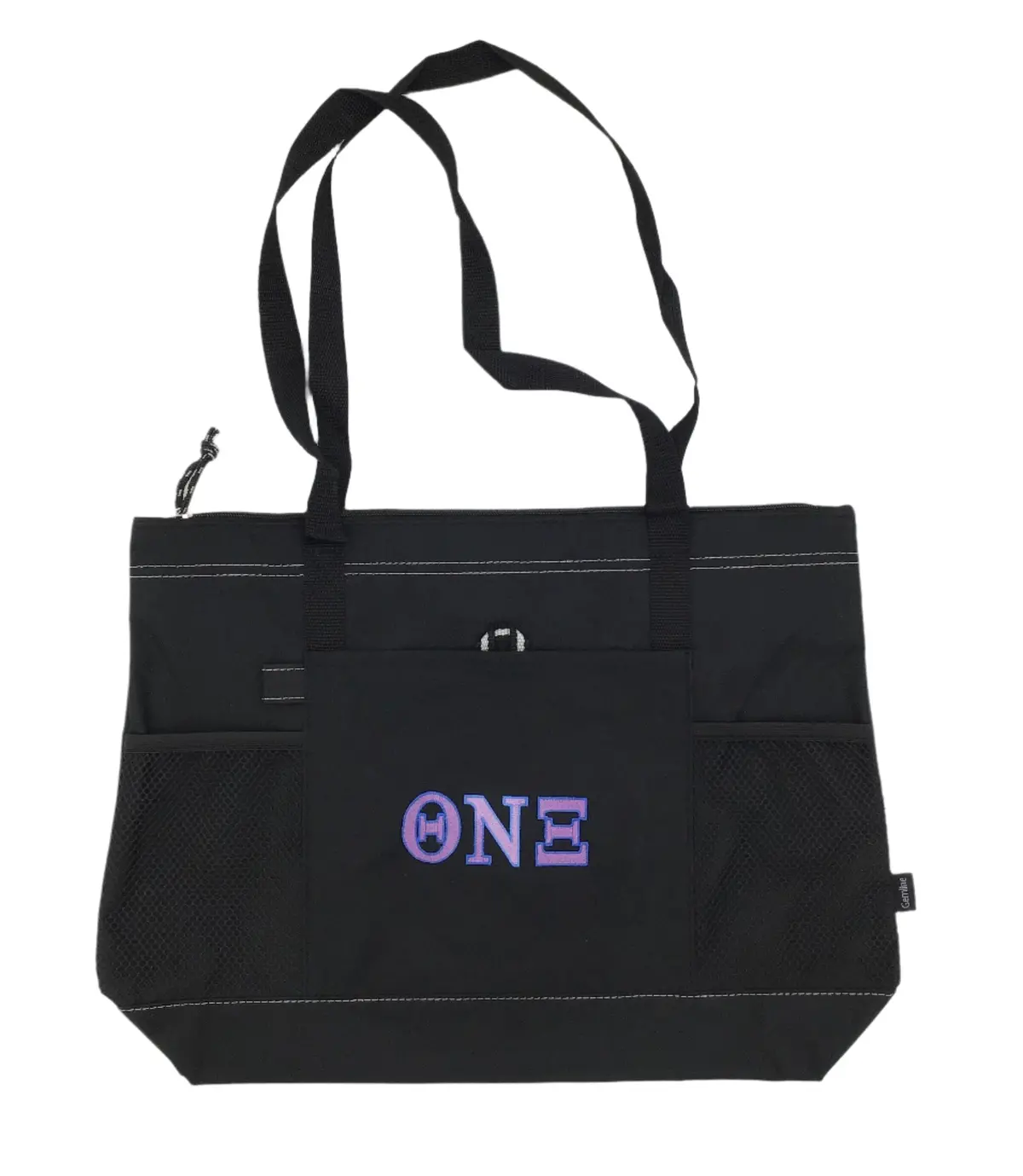 Theta Nu Xi Gemline Zippered Tote 1