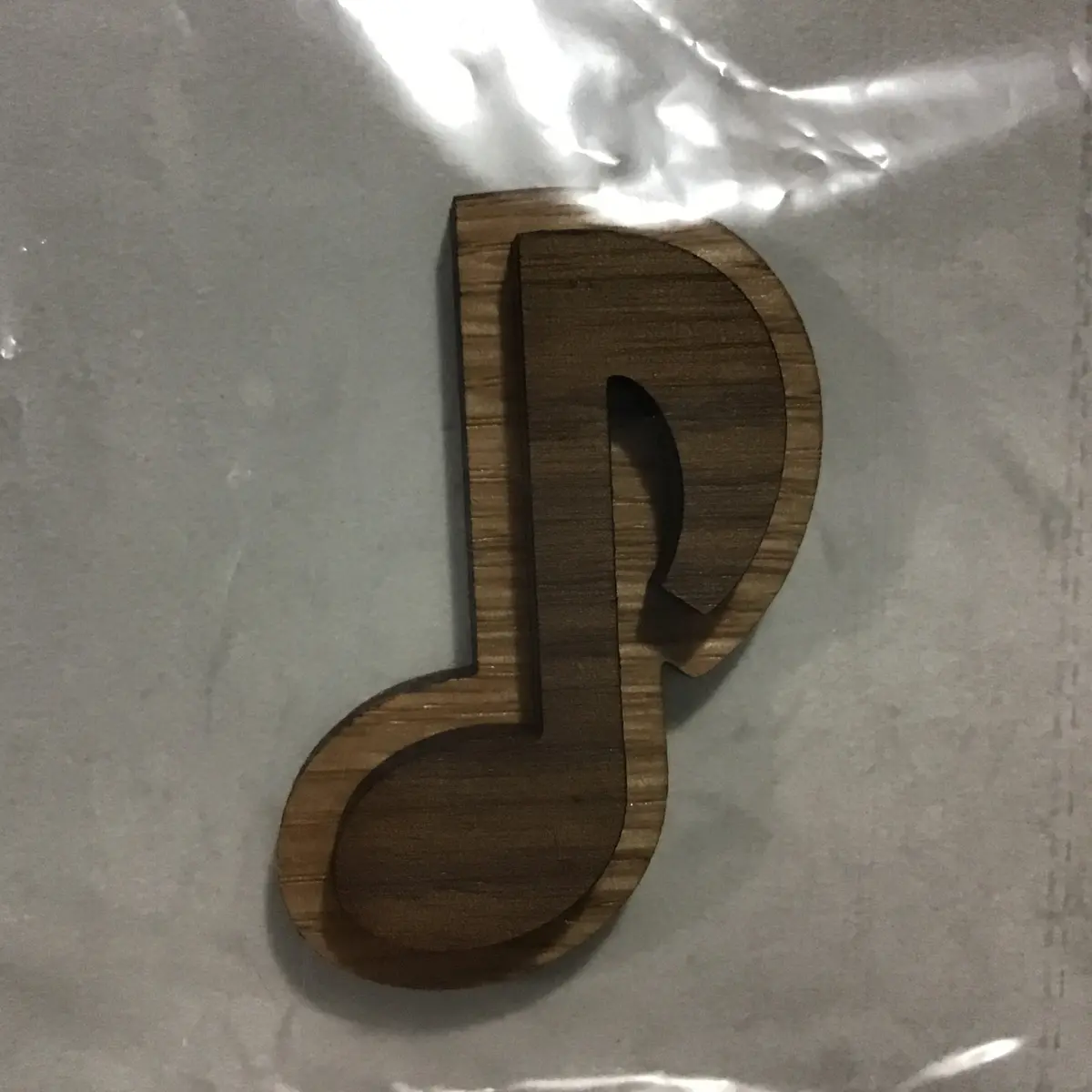 Music Note Oak-Backed Symbol 1