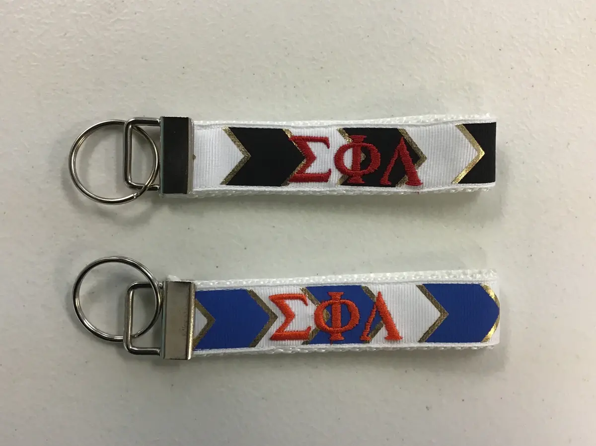 Sigma Phi Lambda Fob Keychain 1