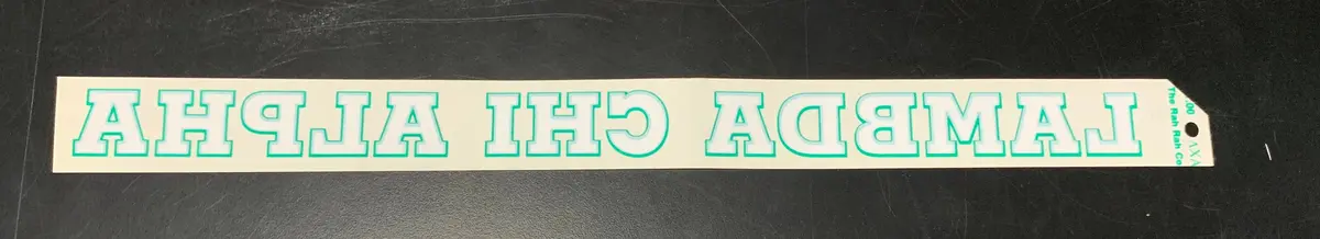 Lambda Chi Alpha Horizontal Decal 1