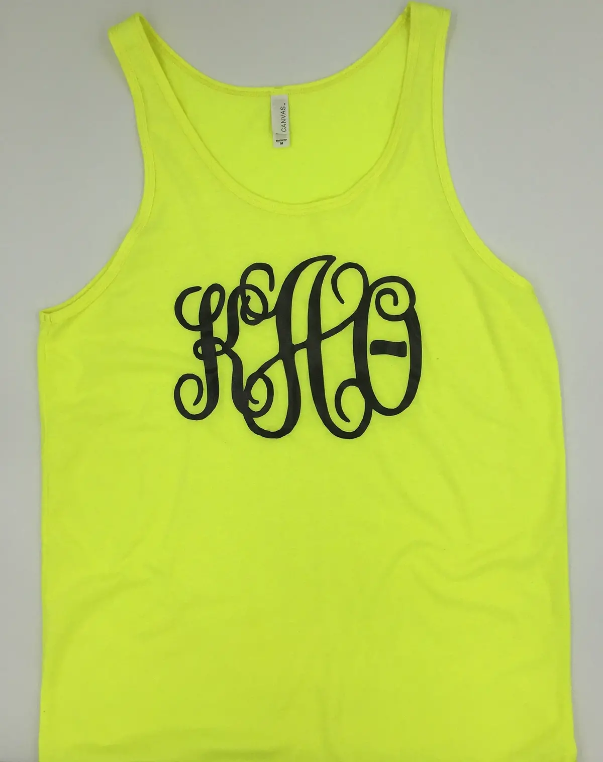 Kappa Alpha Theta Monogram Vinyl Tank - Discontinued 1