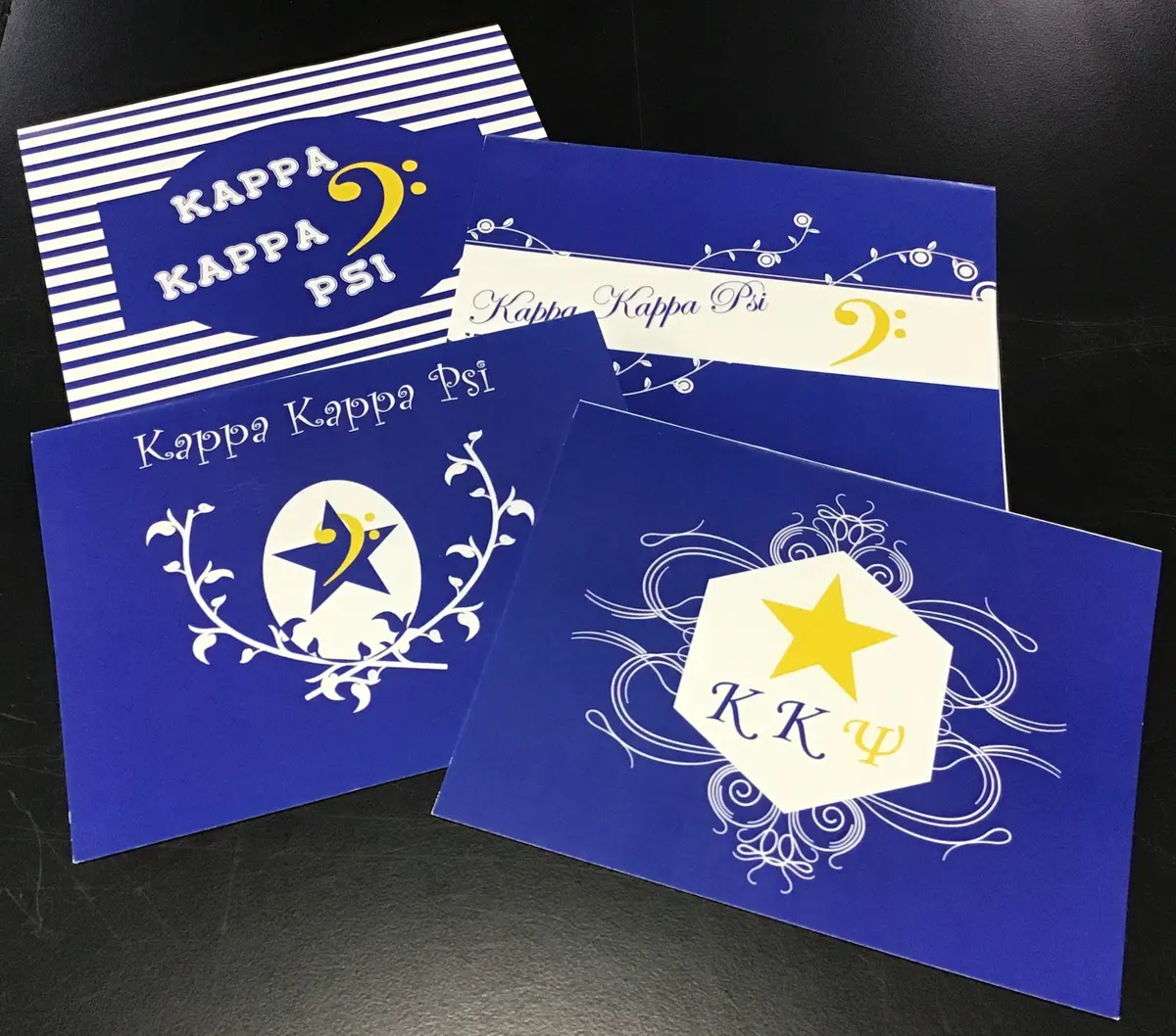 Kappa Kappa Psi Blank Greeting Card 8 Pack 1