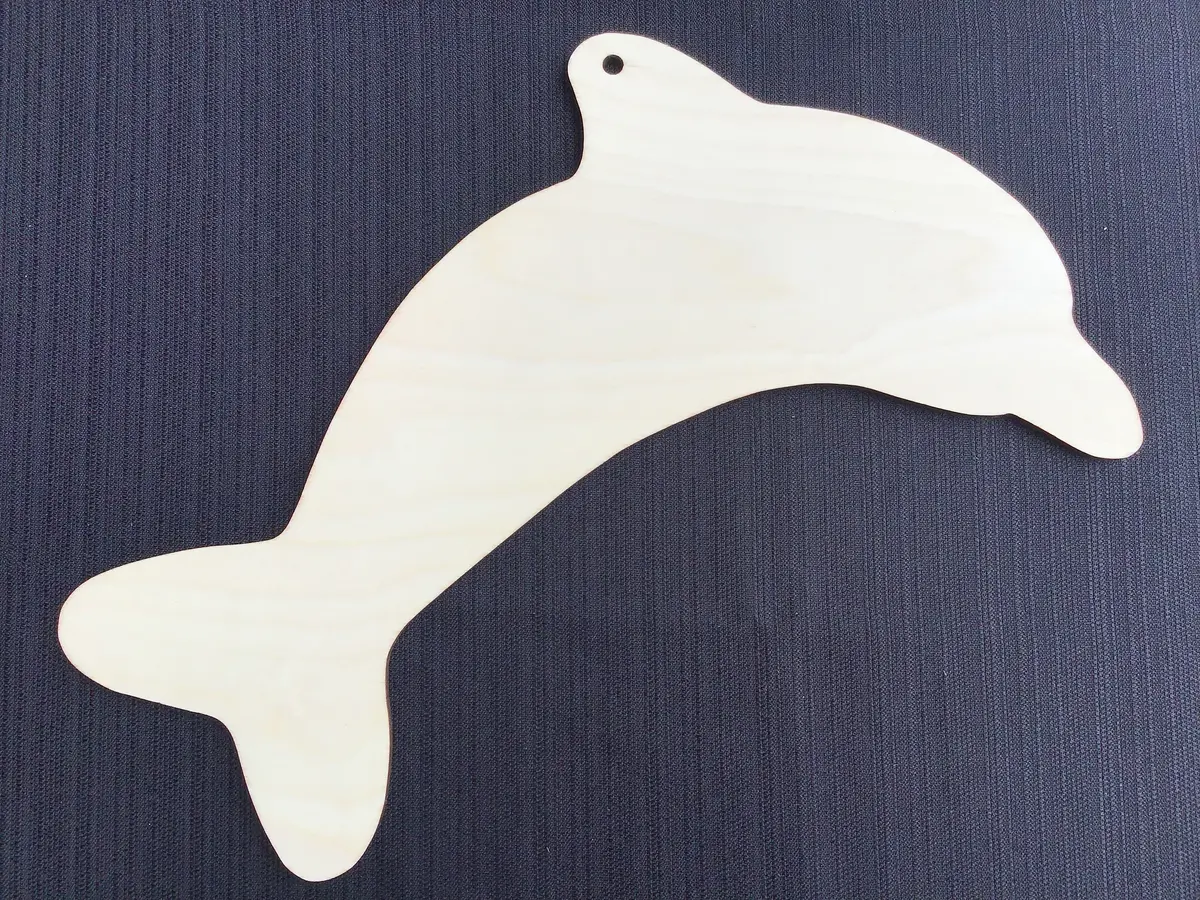 Dolphin Wood Board 1