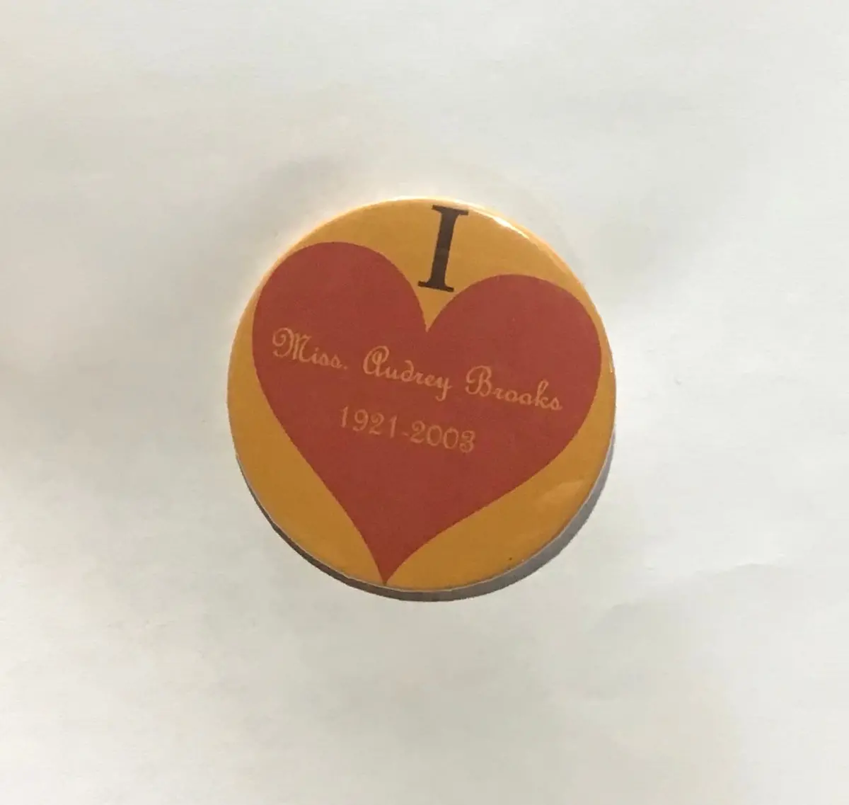 Iota Sweetheart 2" Printed Button - Discontinued 1
