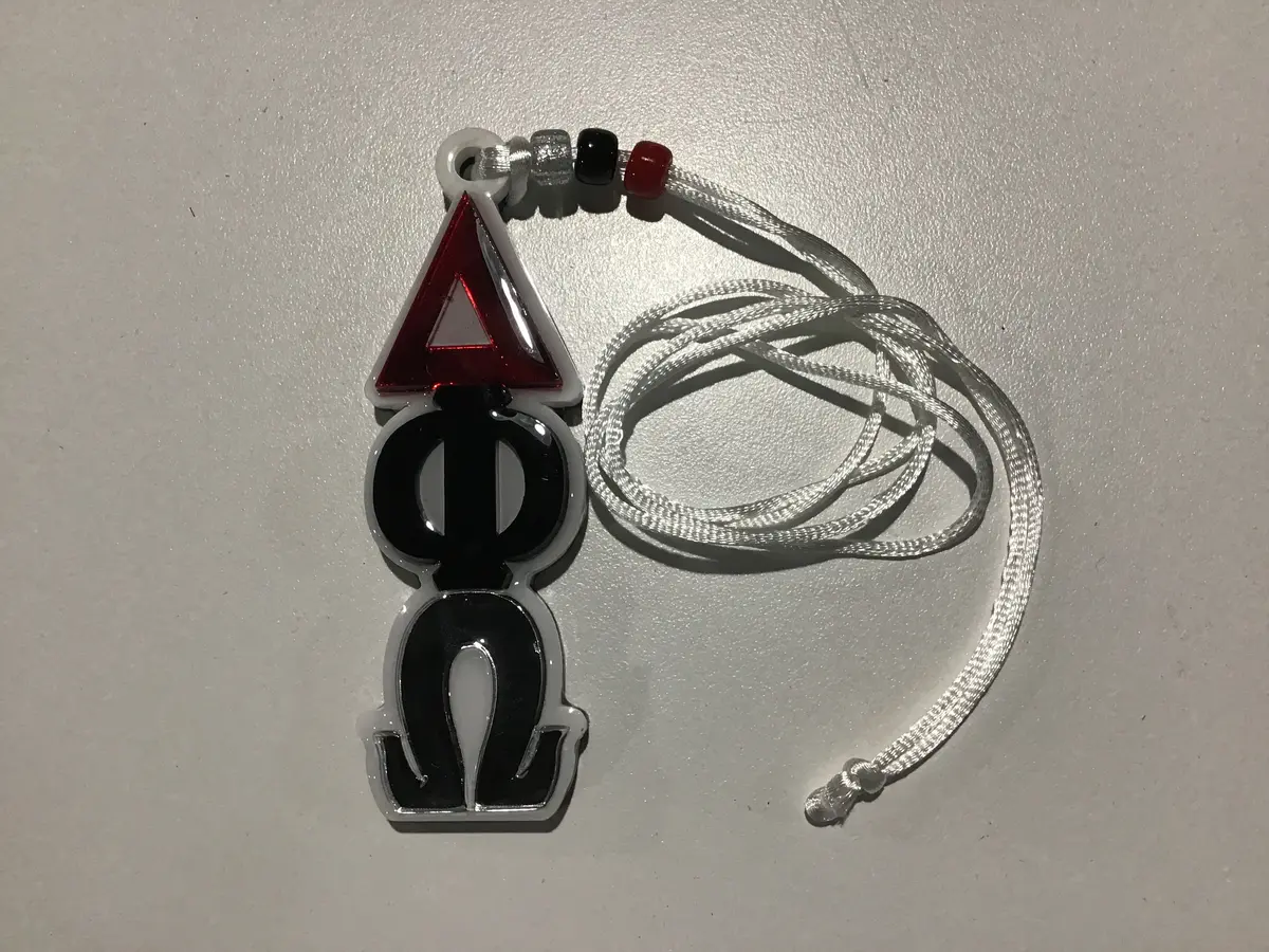Delta Phi Omega Letter Tiki 1