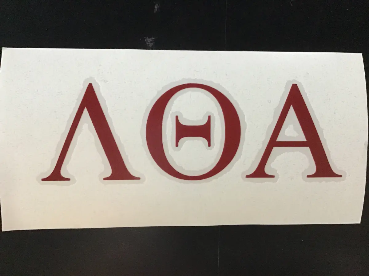 Lambda Theta Alpha Vinyl Decal 11