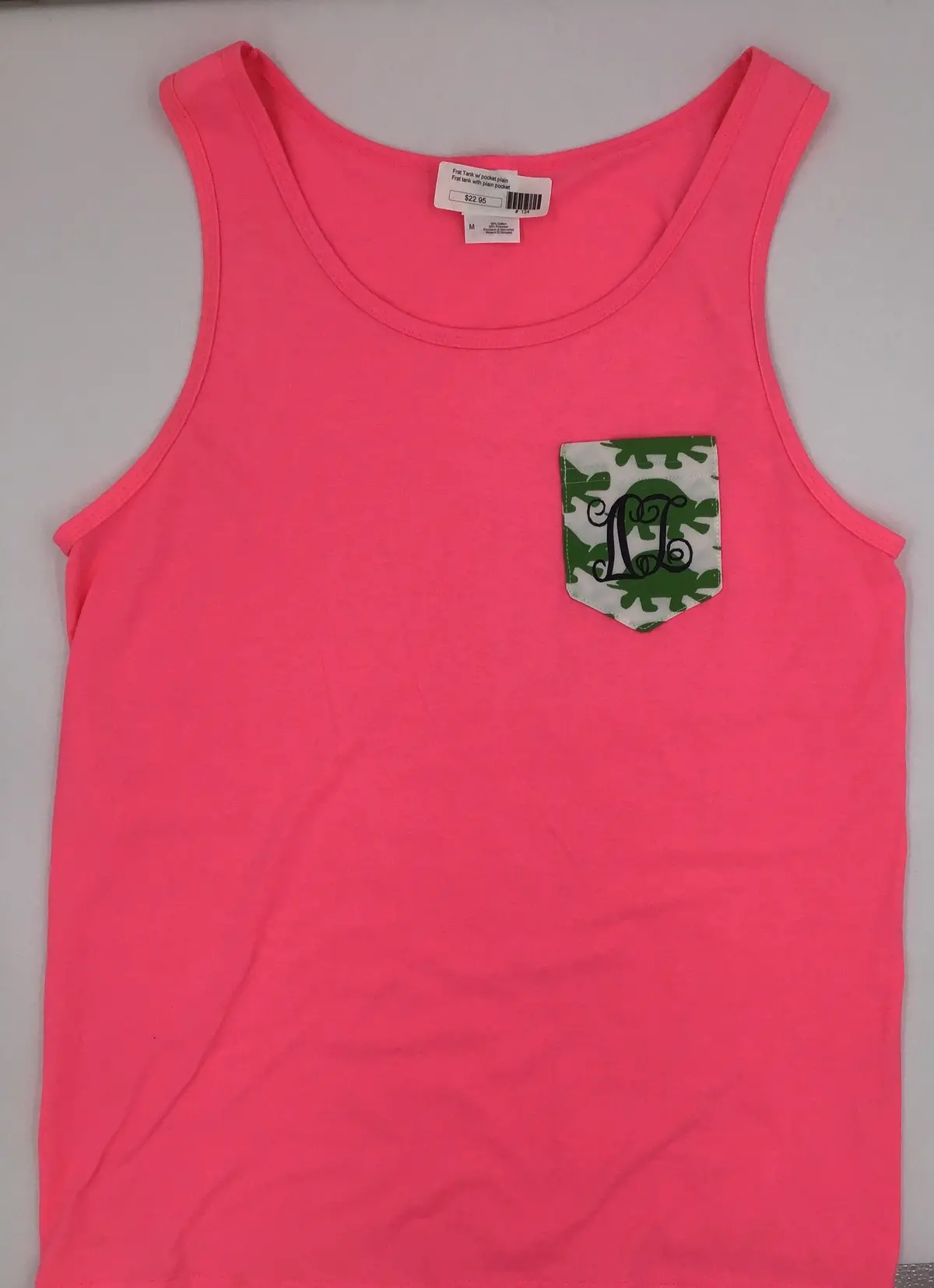 Delta Zeta Turtle Pocket Tank - Discontinued 1