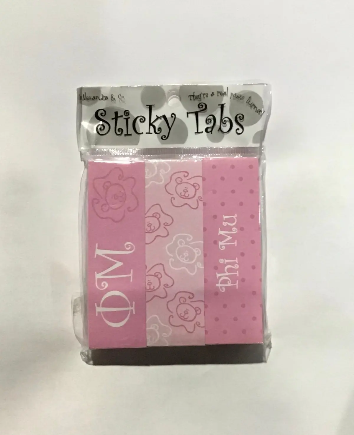 Phi Mu Sticky Tabs 1
