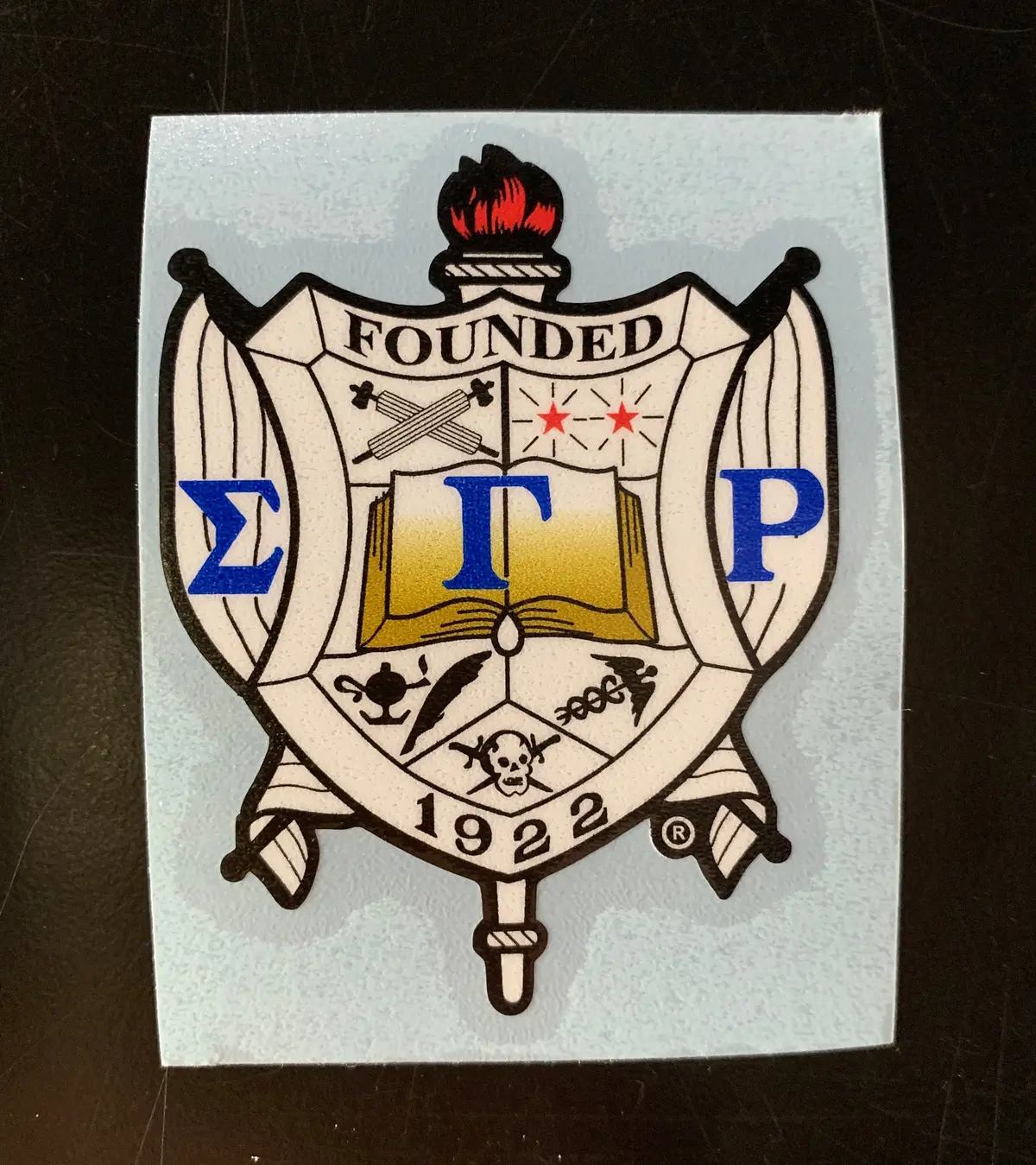 Sigma Gamma Rho Crest Decal 1