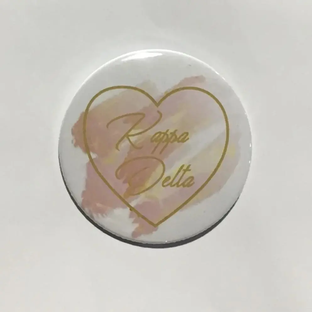 Kappa Delta Printed Button Watercolor Collection 2