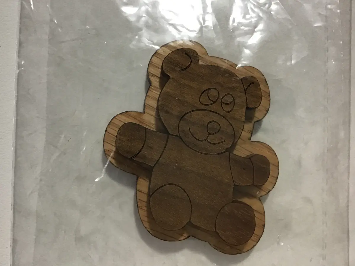 Bear (Teddy) Oak-Backed Symbol 1