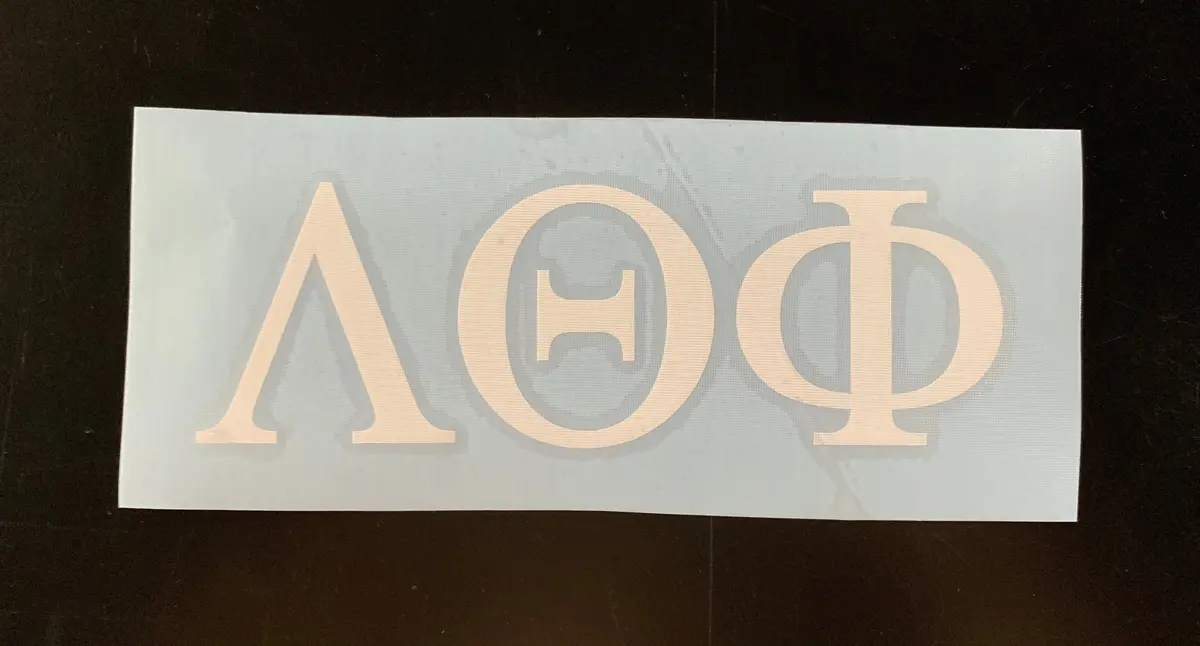 Lambda Theta Phi Vinyl Decal 1