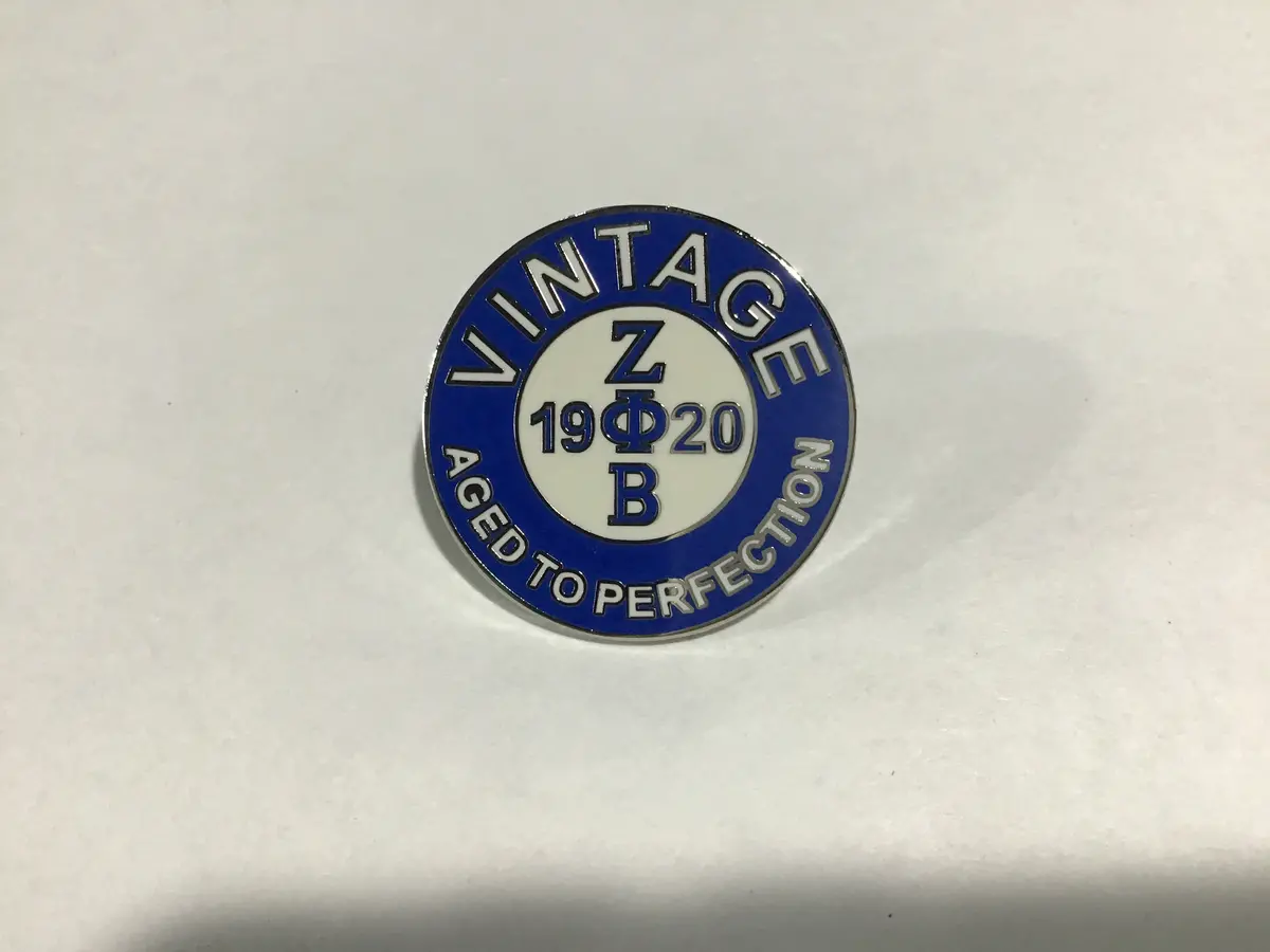 Zeta Phi Beta Vintage Pin 1