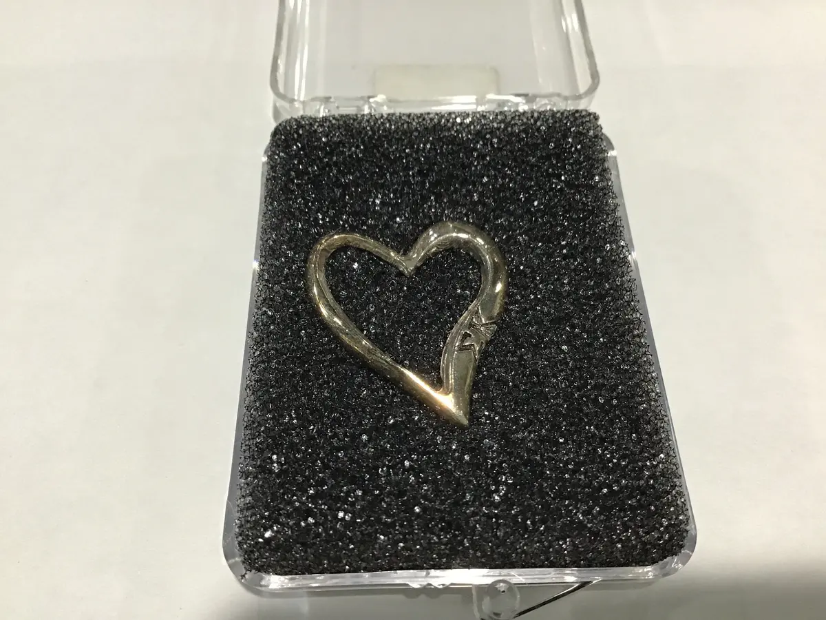 Sigma Kappa Open Heart Charm 1