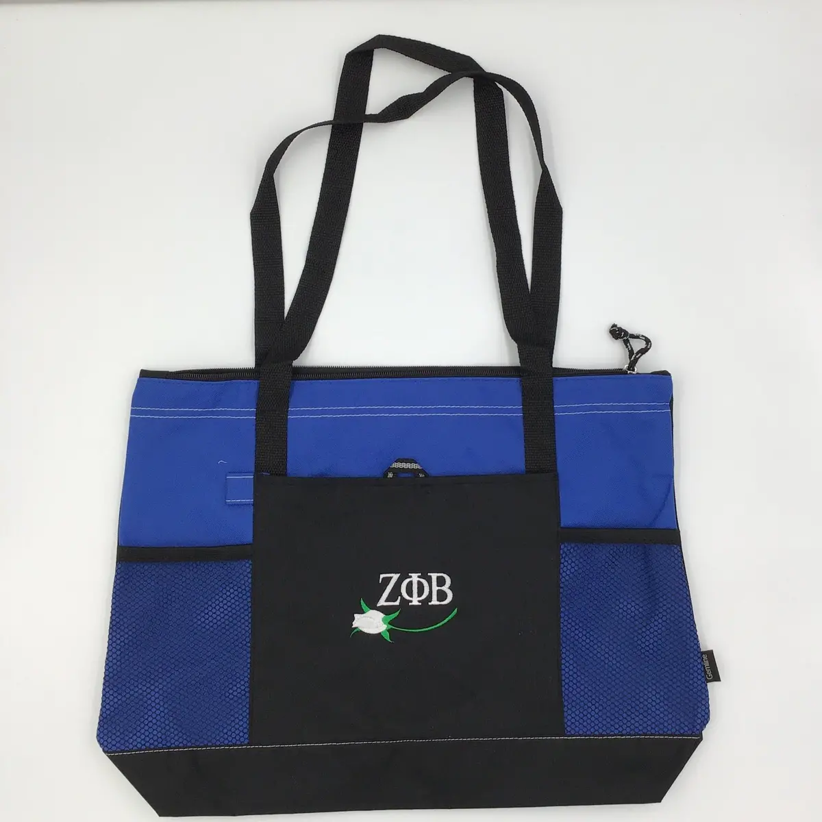 Zeta Phi Beta Gemline Zippered Tote 1