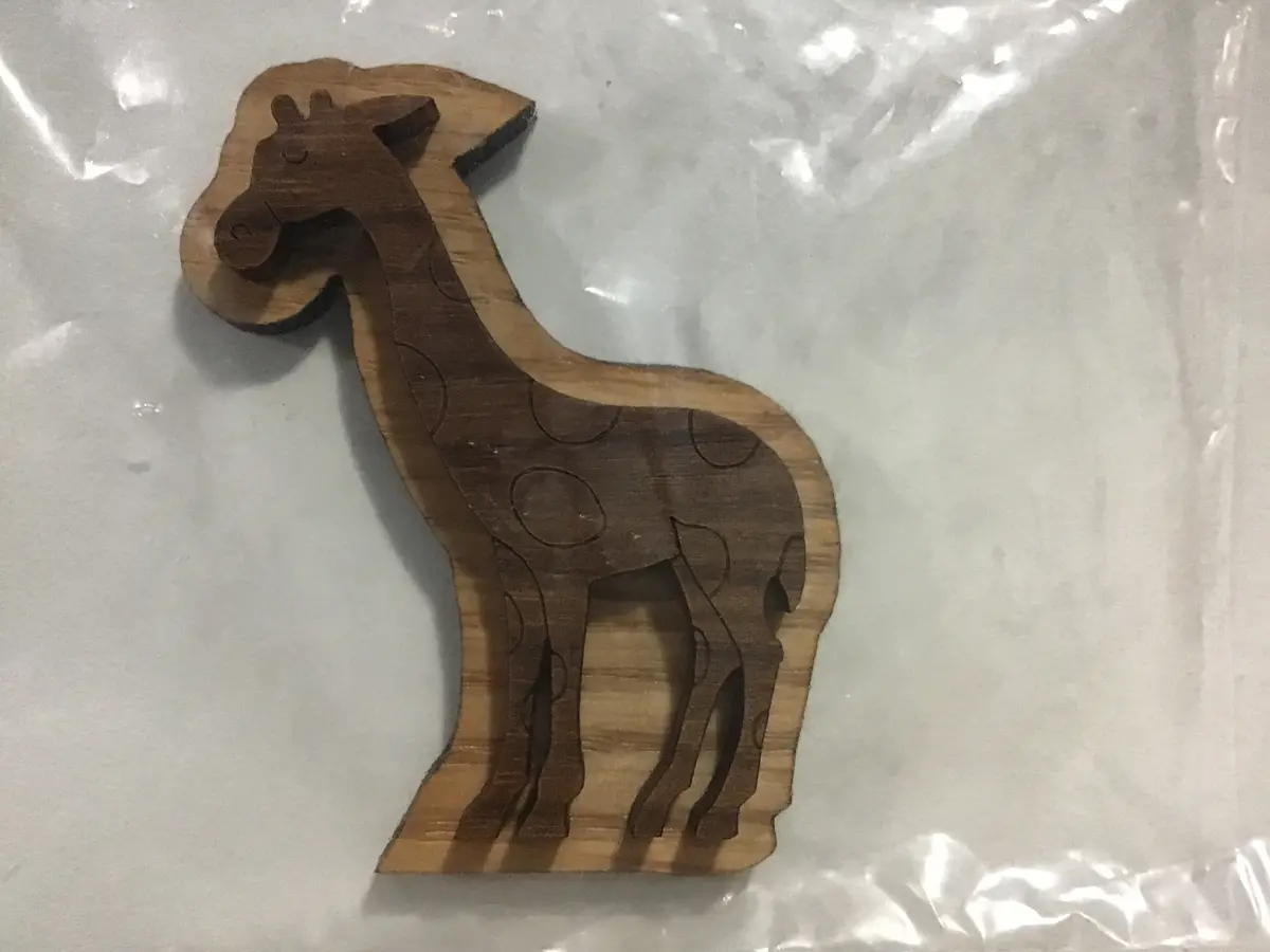 Giraffe Oak-Backed Symbol 1