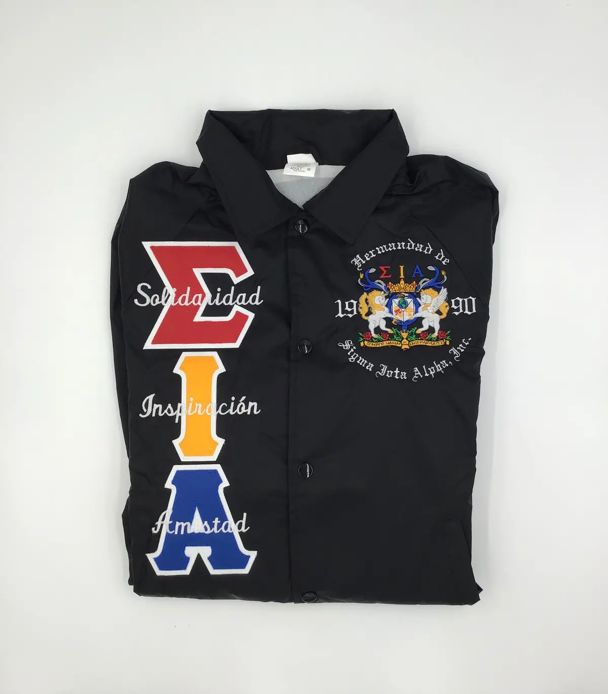 Sigma Iota Alpha Crossing Jacket With Script 1